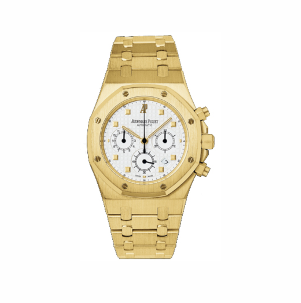 Audemars Piguet royal oak gold watch
