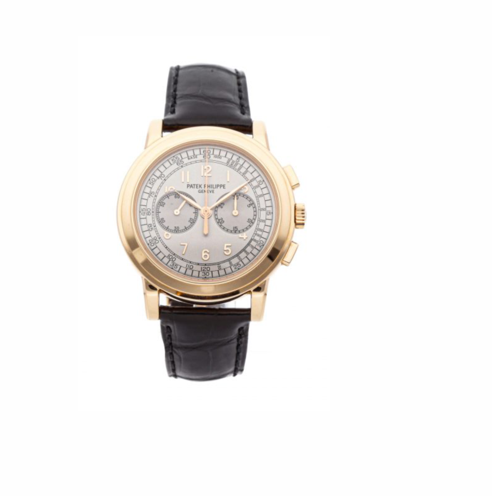 Patek Philippe Complications Chronograph Rose Gold Swiss ETA Automatic Watch