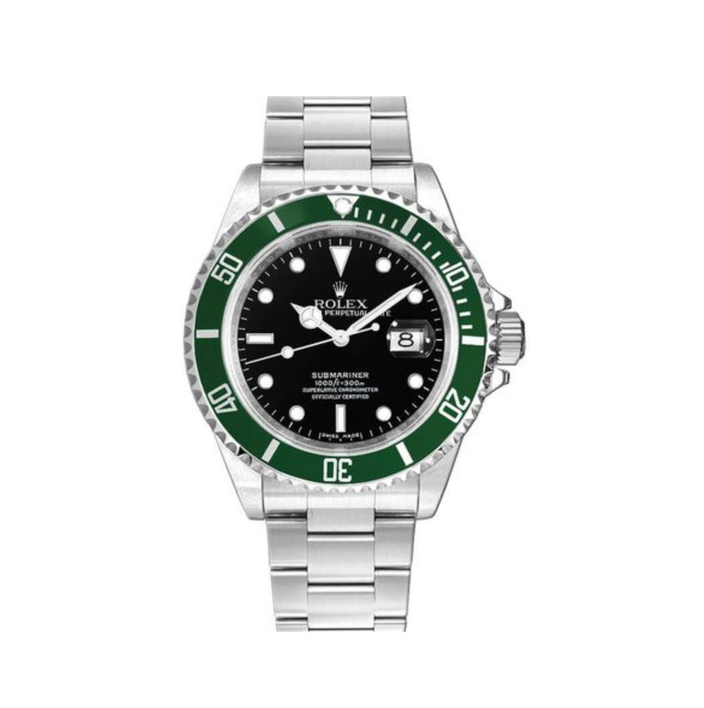 rolex Submariner Date Kermit Black Dial Men's Watch