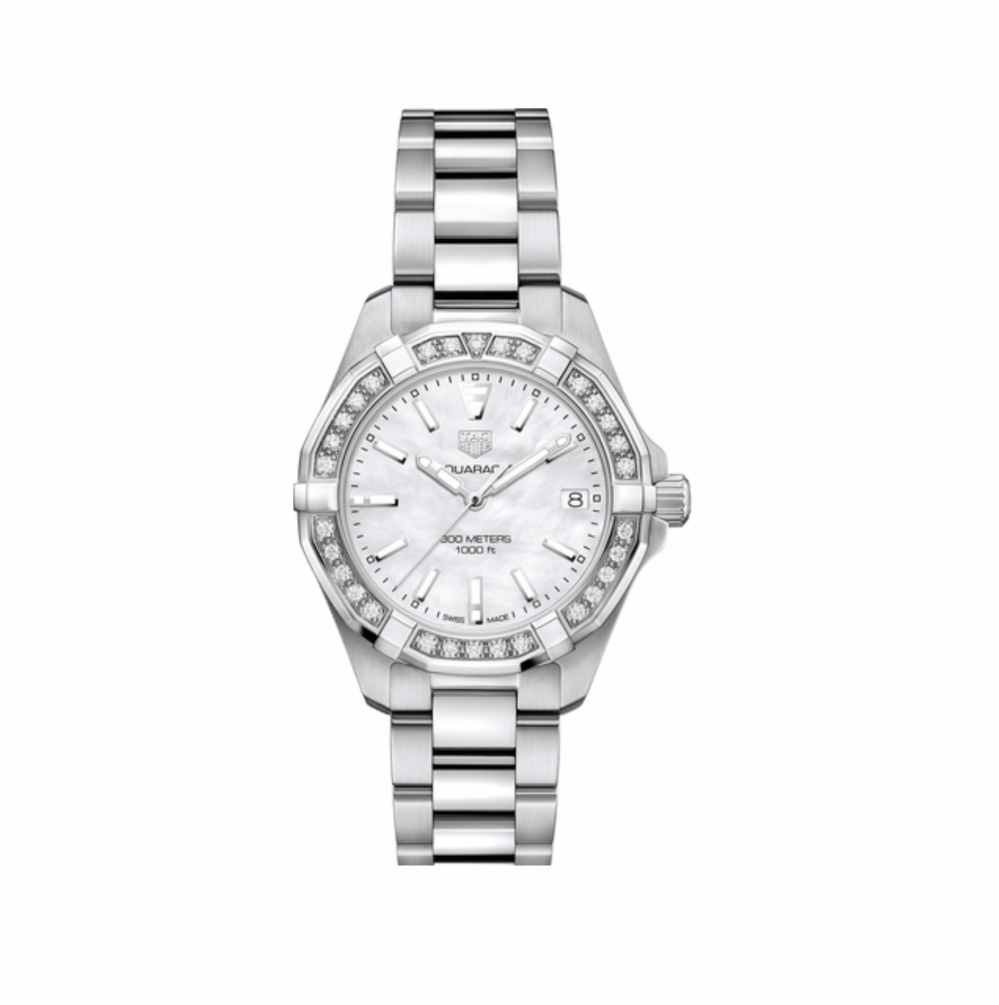 tag heuer Aquaracer Diamonds swiss ETA Women's Luxury Watch