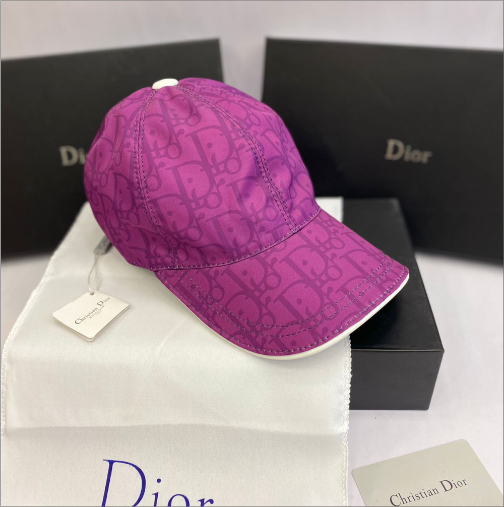 DIOR PURPLE CAP